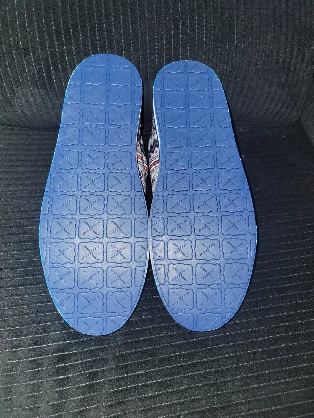 Twisted X Blue Multi-Patterned Casual Loafers